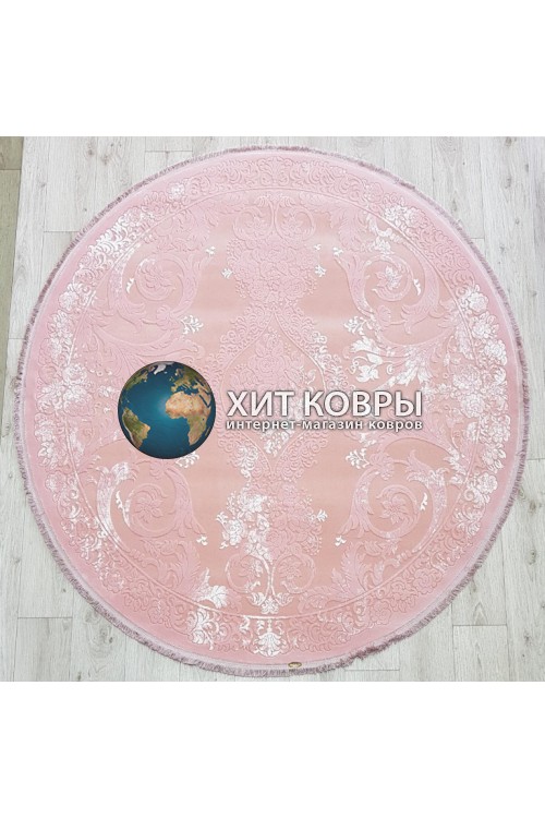 Турецкий ковер Ritim 36282 Розовый круг